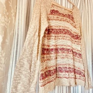 Maurice’s bohemian textured scoop neck sweater